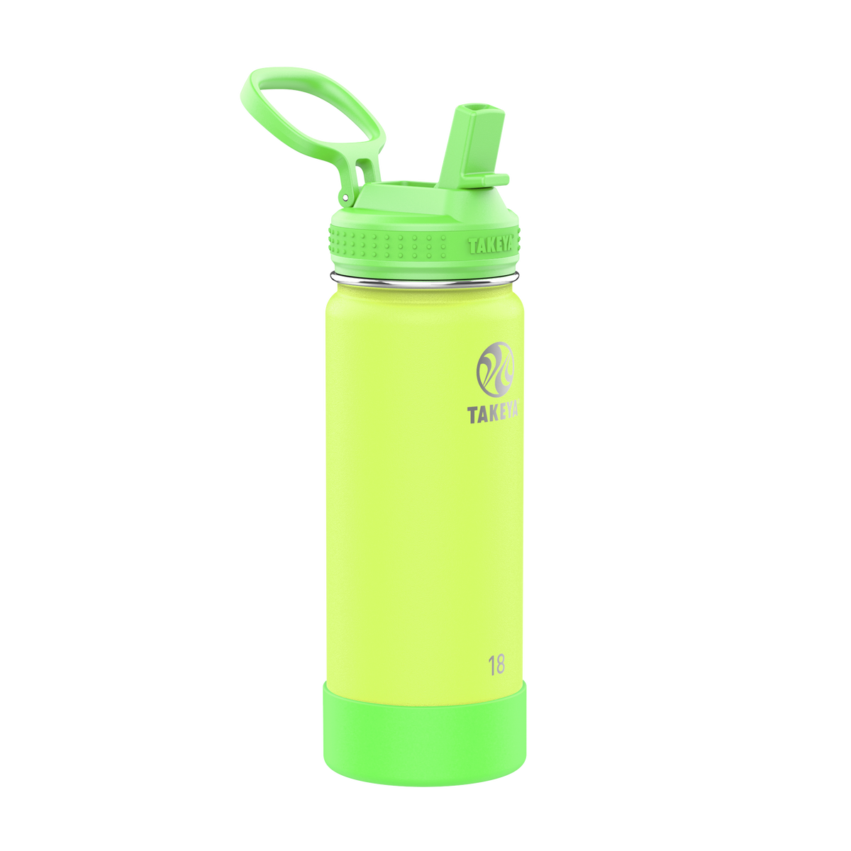 actives-kids-glow-in-the-dark-water-bottle-with-straw-lid-p6 51075-Actives-Kids-Straw-18-GID-LightningGreen-angle.png