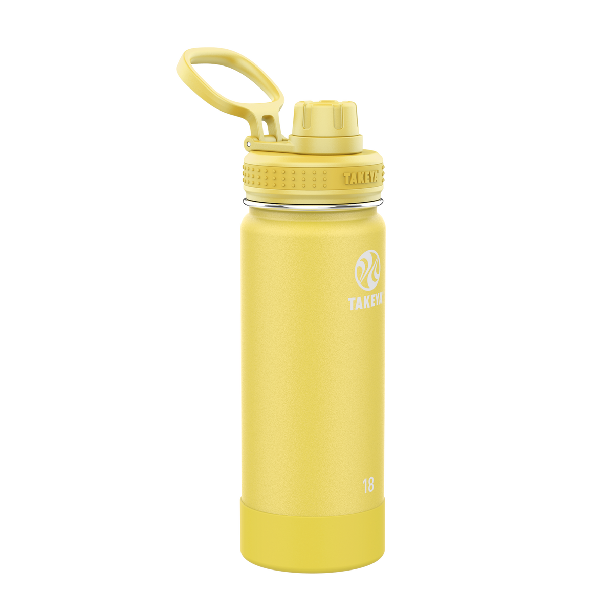 actives-water-bottle-with-spout-lid-a0 51159-Actives-Spout-18-Canary-angle.png