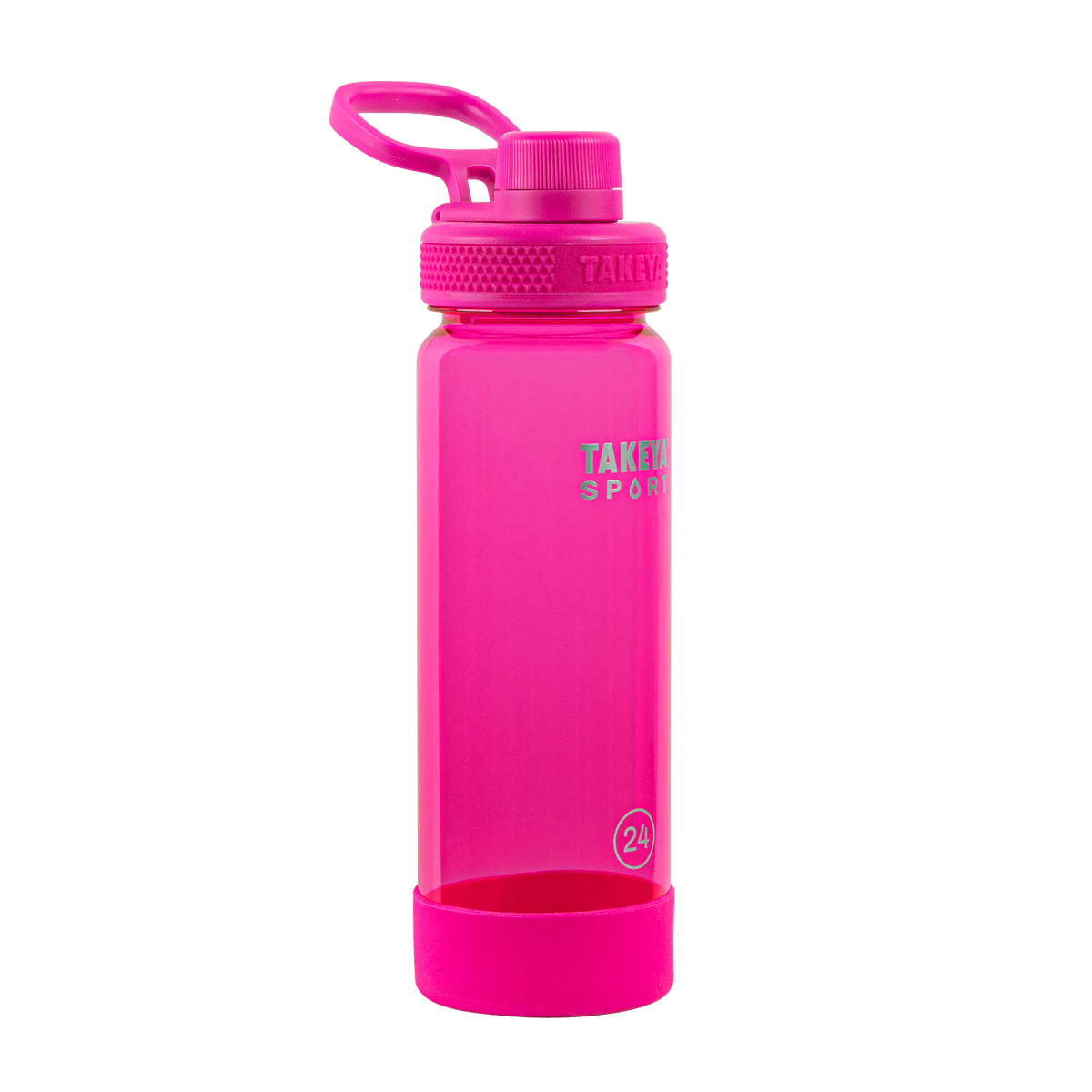 tritan-sport-water-bottle-with-spout-lid-o7 51671-TKS-Tritan-Spout-24-PinkSweep-frontangle.png