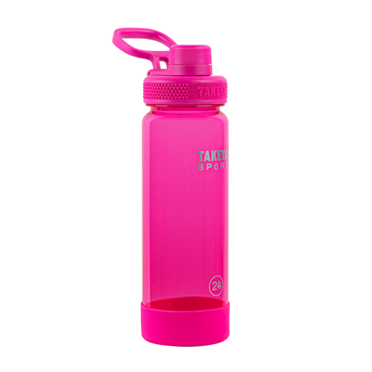 tritan-sport-water-bottle-with-spout-lid-o7 51671-TKS-Tritan-Spout-24-PinkSweep-frontangle.png