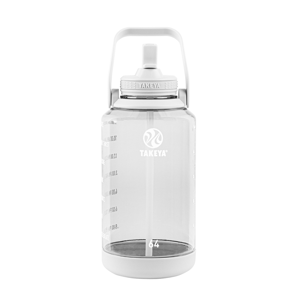 tritan-motivational-water-bottle-with-straw-lid-t7 54142-Tritan-Straw-Motivational-64-WhiteCloud-front.png