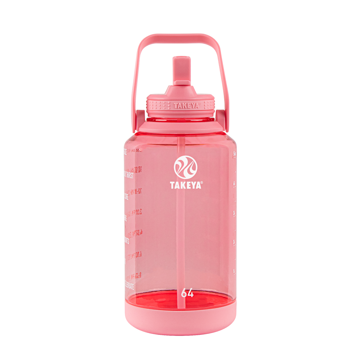 tritan-motivational-water-bottle-with-straw-lid-t7 54143-Tritan-Straw-Motivational-64-FlutterPink-front.png