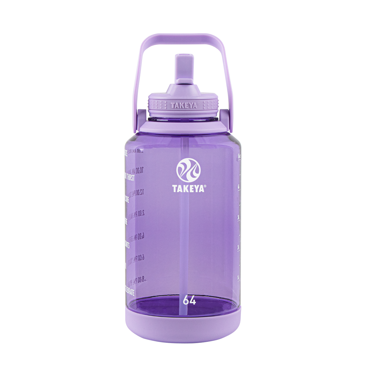tritan-motivational-water-bottle-with-straw-lid-t7 54144-Tritan-Straw-Motivational-64-VivacityPurple-front.png