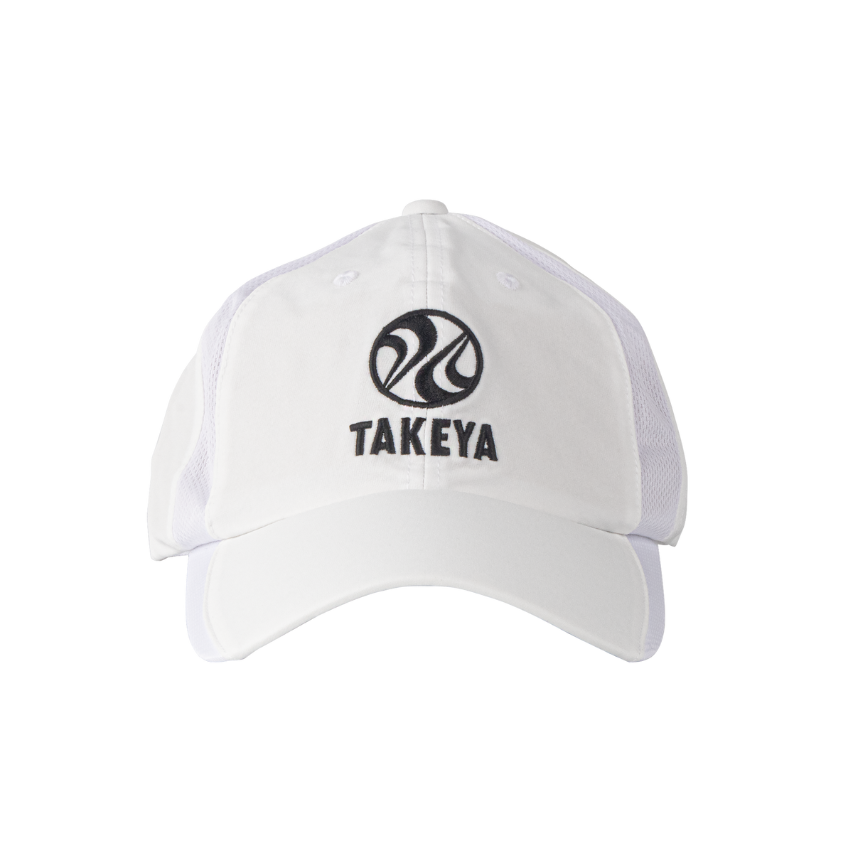 takeya-sport-vented-adjustable-hat-w6 97285-TK-PB-Hat-White-Front.png