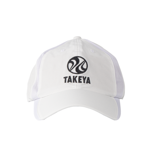 takeya-sport-vented-adjustable-hat-w6 97285-TK-PB-Hat-White-Front.png